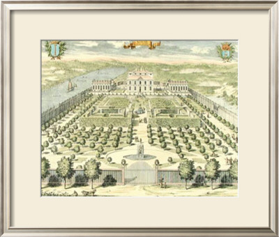 Formal Garden View Ii by Erich Dahlbergh Pricing Limited Edition Print image