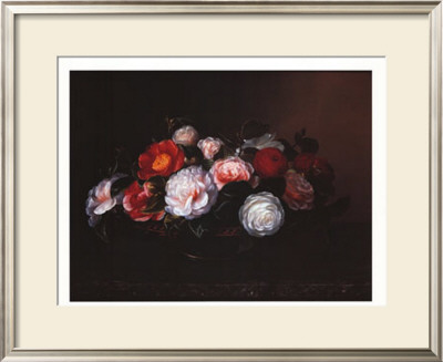 Camellias by Johan Laurentz Jensen Pricing Limited Edition Print image