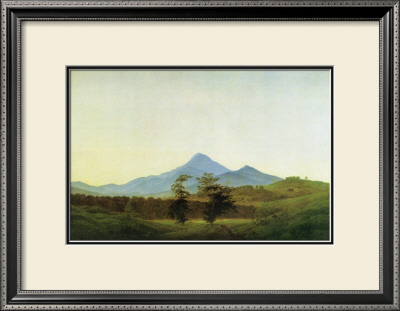 Bohemian Landscape by Caspar David Friedrich Pricing Limited Edition Print image