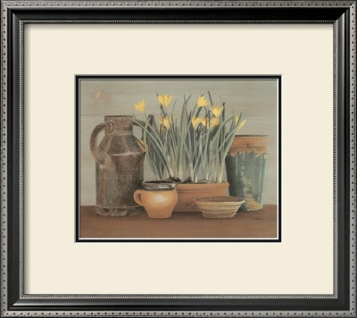 Arrosoir Et Crocus by Laurence David Pricing Limited Edition Print image