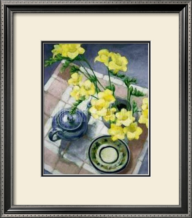 Yellow Freesia I by Amy E. Scott Pricing Limited Edition Print image