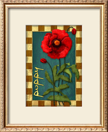 Poppy Flower by Kate Ward Thacker Pricing Limited Edition Print image