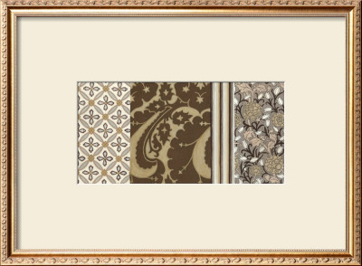 Neutral Nouveau Panel I by Megan Meagher Pricing Limited Edition Print image