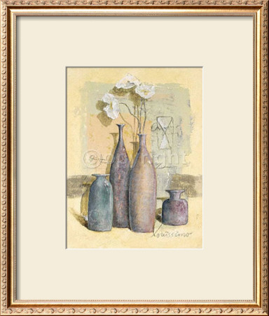 Composition With White Flowers I by Louissimo Pricing Limited Edition Print image