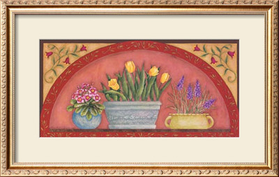 Tulips In Arch by Renee Charisse Jardine Pricing Limited Edition Print image