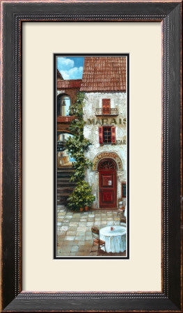 Cafes And Courtyards Iii by Roger Duvall Pricing Limited Edition Print image