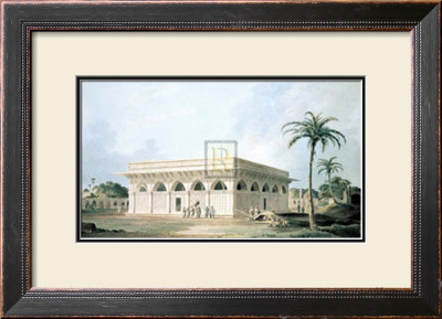 The Chaunsath Khamba, Nizamuddin by Thomas & William Daniell Pricing Limited Edition Print image