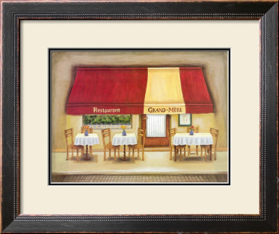Restaurant Grand-Mere by Urpina Pricing Limited Edition Print image