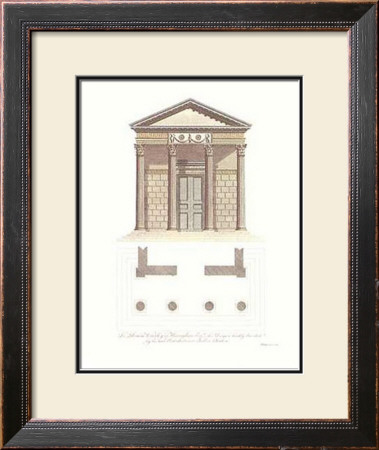 Elevations And Plans by Sir William Chambers Pricing Limited Edition Print image