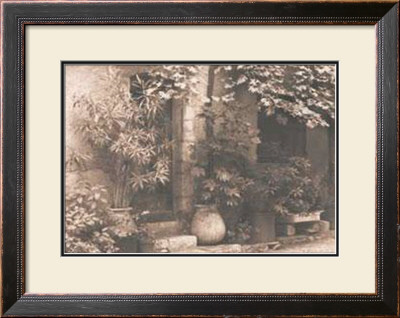 Saint Paul De Vence, Doorway With Foliage by Sloan Margaret Pricing Limited Edition Print image