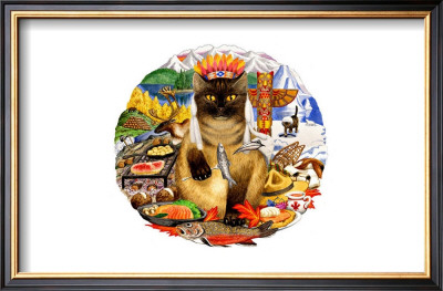 Canadian Cat by Gale Pitt Pricing Limited Edition Print image