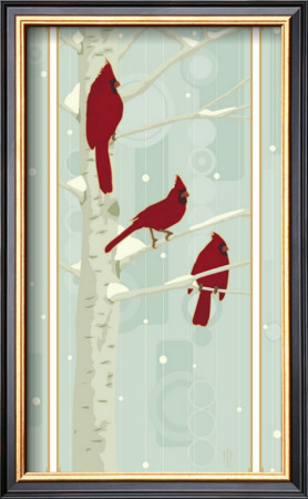 Cardinals by Michael Lavasseur Pricing Limited Edition Print image