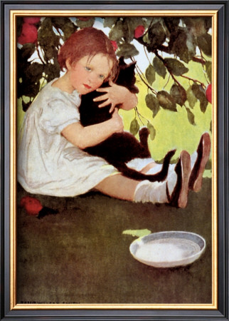 My Kitten by Jessie Willcox-Smith Pricing Limited Edition Print image
