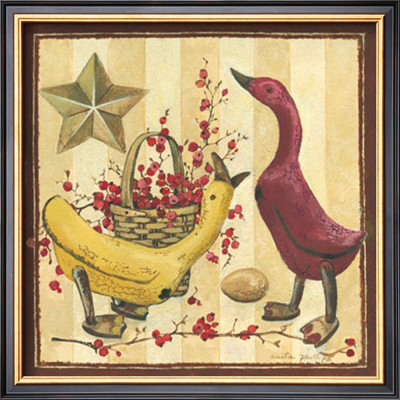 Wooden Ducks I by Anita Phillips Pricing Limited Edition Print image