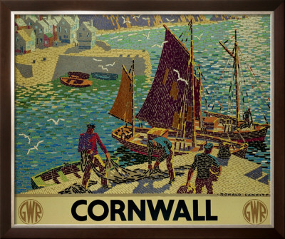Cornwall by Ronald Lampitt Pricing Limited Edition Print image