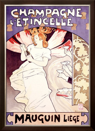 Champagne L'etincelle by Emile Berchmans Pricing Limited Edition Print image