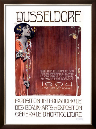 Exposition Des Beaux Arts, Dusseldorf by Josef Adolf Lang Pricing Limited Edition Print image