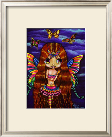 Butterfly Fairy Queen by Blonde Blythe Pricing Limited Edition Print image