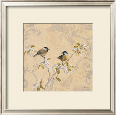 Chickadee And Pear by Jill Schultz Mcgannon Pricing Limited Edition Print image