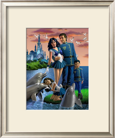 Neptune Family by Alan Gutierrez Pricing Limited Edition Print image