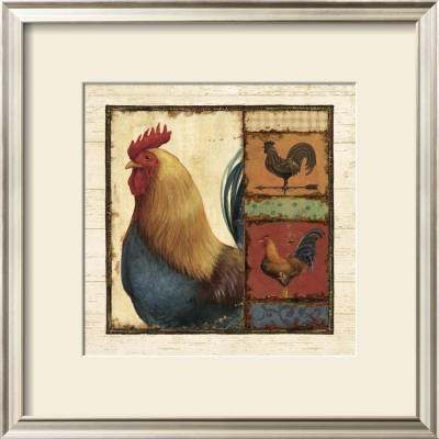 Rooster Portraits Ii by Daphne Brissonnet Pricing Limited Edition Print image