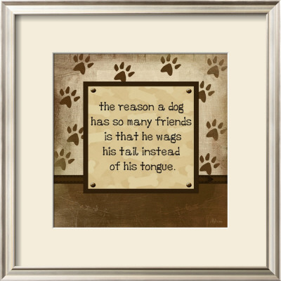 Dog Wags Tail by Jennifer Pugh Pricing Limited Edition Print image