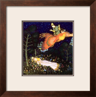 The Firebird by Edmund Dulac Pricing Limited Edition Print image