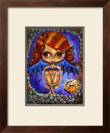 Nude Bat Fairy by Blonde Blythe Pricing Limited Edition Print image