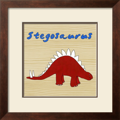 Stegosaurus by Megan Meagher Pricing Limited Edition Print image