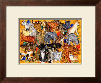 Cats With Wool Ii by Gale Pitt Pricing Limited Edition Print image
