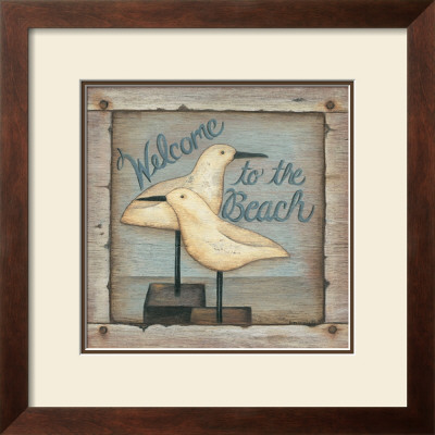 Welcome To The Beach by Kim Lewis Pricing Limited Edition Print image