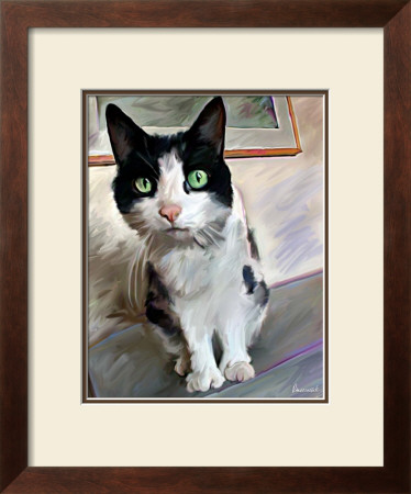 Pretty Girl Cat by Robert Mcclintock Pricing Limited Edition Print image
