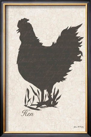Rooster Silhouette I by Grace Pullen Pricing Limited Edition Print image