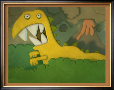 Lemon Cookie Dinosaur by Bryan Ballinger Pricing Limited Edition Print image