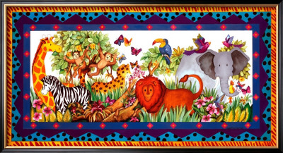 Wild Jungle by Marnie Bishop Elmer Pricing Limited Edition Print image