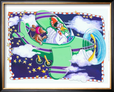 Airplane Chicken by Ilene Richard Pricing Limited Edition Print image