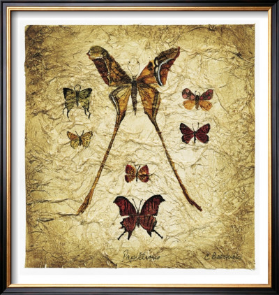 Papillons I V by Claudette Beauvais Pricing Limited Edition Print image