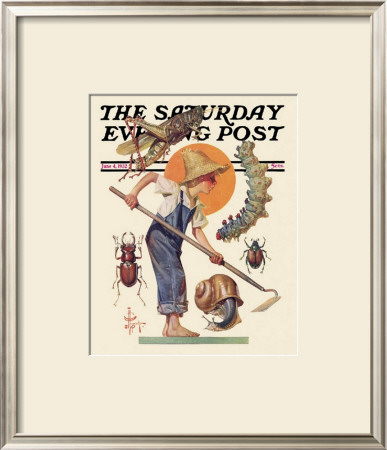 Garden Pests, C.1932 by Joseph Christian Leyendecker Pricing Limited Edition Print image