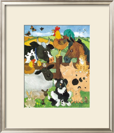 Farmyard Fun by Julia Hulme Pricing Limited Edition Print image