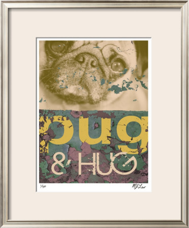 Pug & Hug by M.J. Lew Pricing Limited Edition Print image