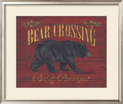 Bear Crossing by Stephanie Marrott Pricing Limited Edition Print image