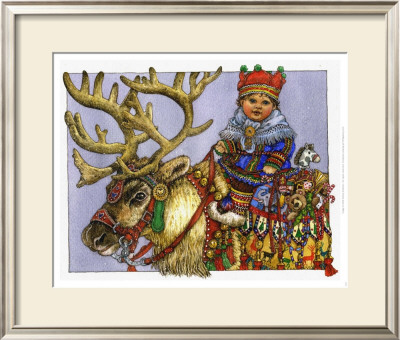 Reindeer Baby by Wendy Edelson Pricing Limited Edition Print image