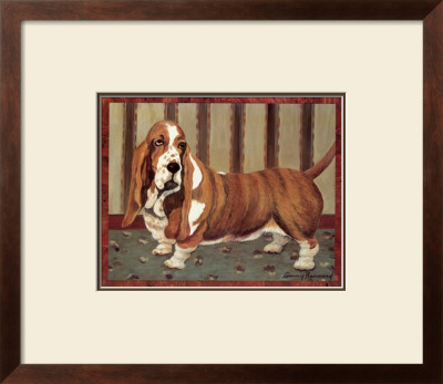 Basset Hound by Lanny Barnard Pricing Limited Edition Print image