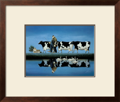 Delta Cows by Lowell Herrero Pricing Limited Edition Print image