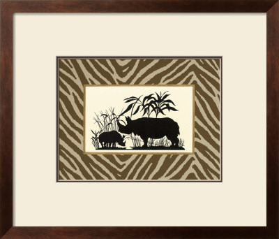 Serengeti Silhouette Ii by Sarah Elizabeth Chilton Pricing Limited Edition Print image