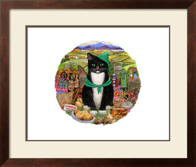 Irish Cat by Gale Pitt Pricing Limited Edition Print image