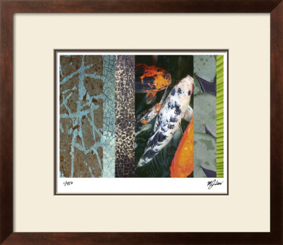Koi Pond Ii by M.J. Lew Pricing Limited Edition Print image