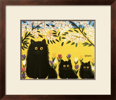 Three Black Cats by Maud Lewis Pricing Limited Edition Print image