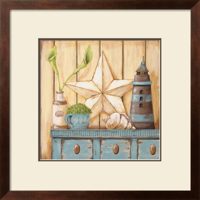 Coastal Cupboard I by Jo Moulton Pricing Limited Edition Print image