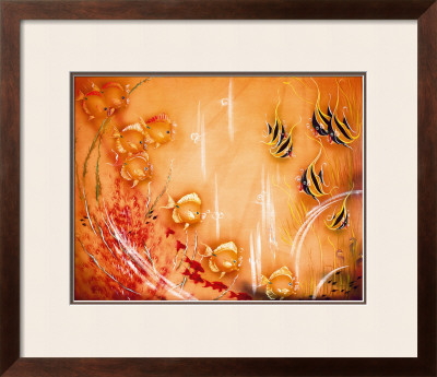 Tropical Fish by Tip Freeman Pricing Limited Edition Print image